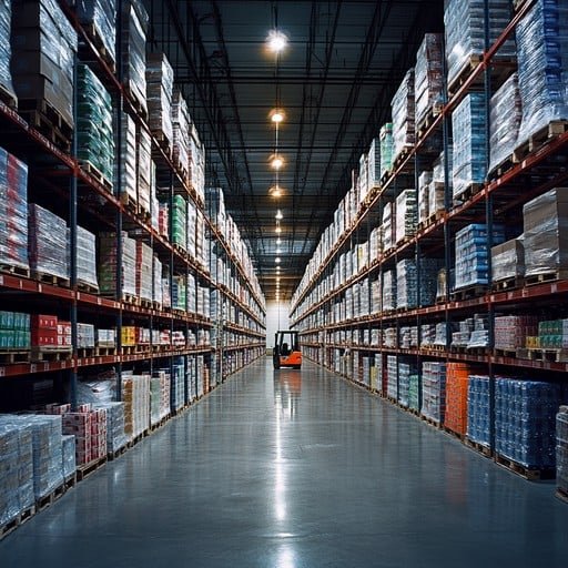 Modern warehouse facility